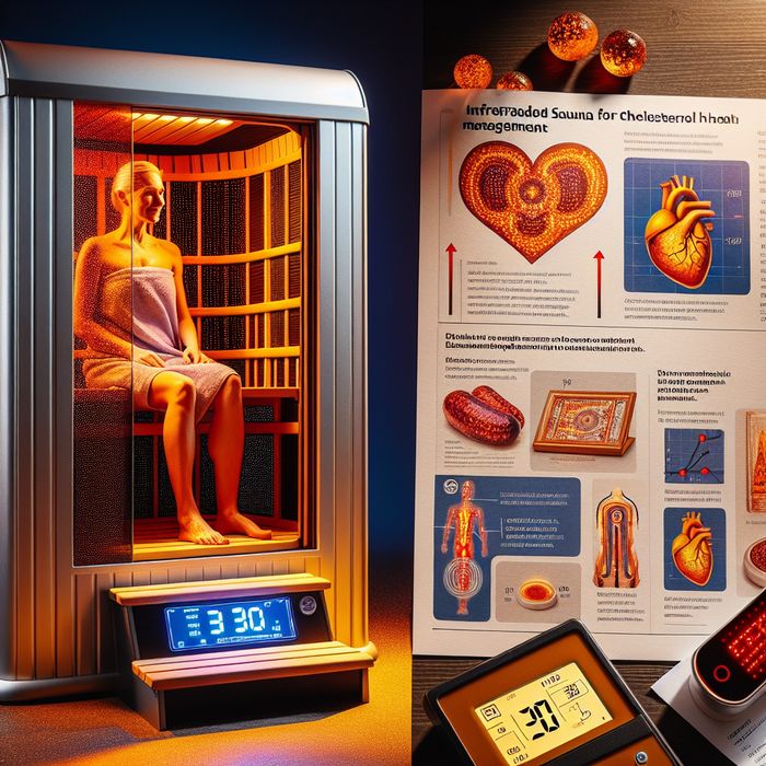 Infrared sauna for cholesterol