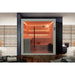 Fonteyn Luxor 220 white stone sauna interior seating