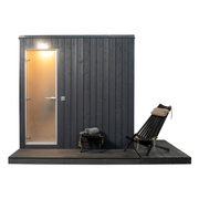 KUUT sauna with steam room, exterior detail