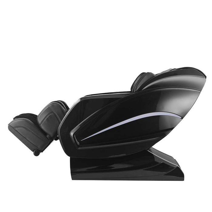 Sasaki 10 Series Royal Queen 4D massage chair in black, side view