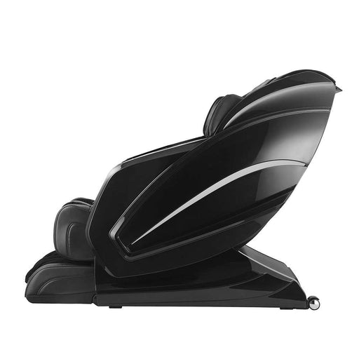 Sasaki 10 Series Royal Queen 4D massage chair in black, angled view