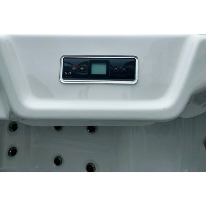 Trident Lite V2 hot tub, detail view