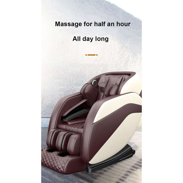 Sasaki 8 Series Royal 4R Hand massage chair in black, side view