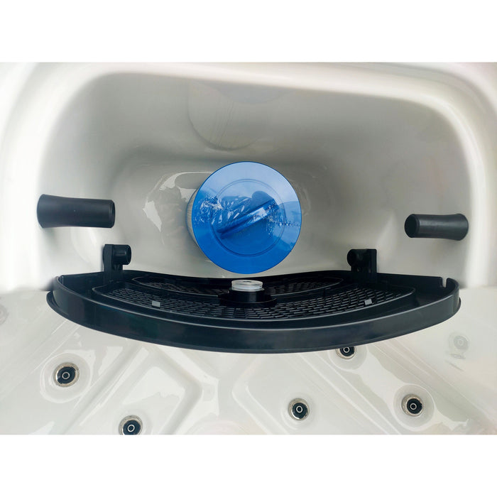 Trident Lite V2 hot tub, detail view
