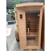 Fonteyn Bella 1 person infrared sauna, front view