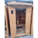 Fonteyn Bella 2 person infrared sauna, front view