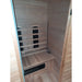 Fonteyn Bella 2 person infrared sauna, angled view