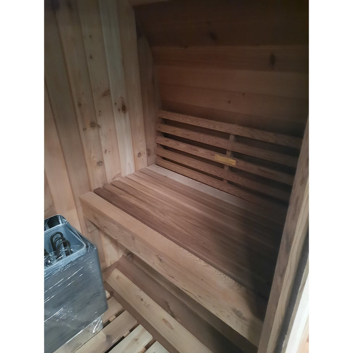 Fonteyn Rustic Red Cedar 4ft Barrel Sauna