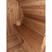 Fonteyn Rustic 6ft barrel sauna door detail