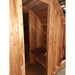 Fonteyn Grandview barrel sauna door detail