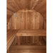 Fonteyn Grandview barrel sauna heater and rocks