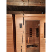 Fonteyn Bella 3 person infrared sauna, additional detail