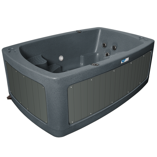 RotoSpa DuoSpa S080 2 person hot tub, side view