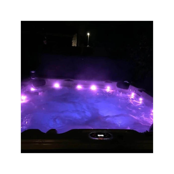 Canadian Spa Company Niagara hot tub interior seating and jets
