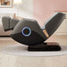 VComfort Kalkoona Max SL 3D Shiatsu massage chair in black, reclined position