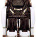 VComfort Bodyfriend Phantom Rovo 4D XD Pro massage chair in black, reclined position
