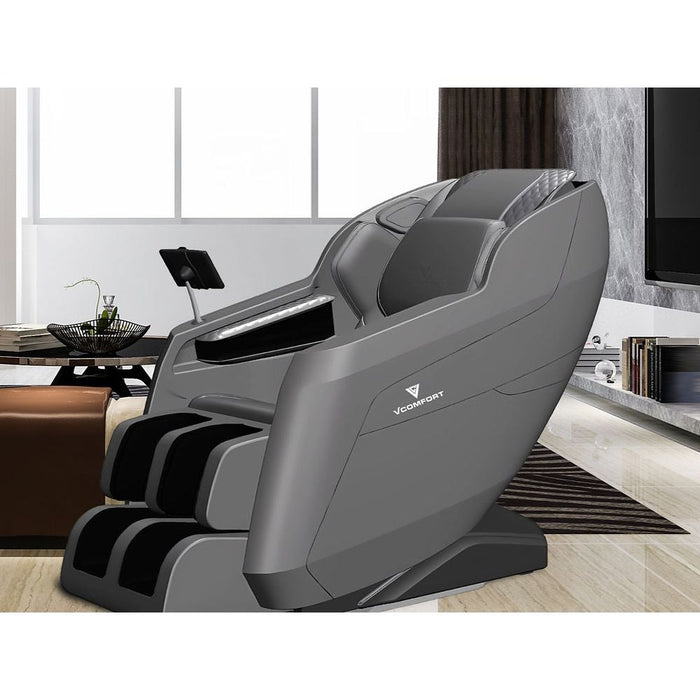 VComfort Medifit massage chair in black, front view