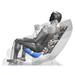 VComfort Medifit massage chair in black, reclined position