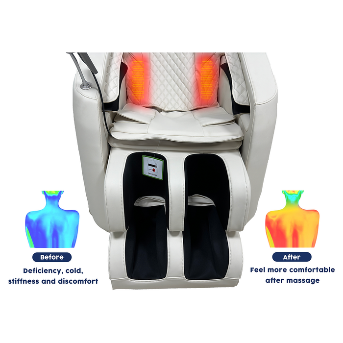 VComfort Medifit massage chair, feature detail view