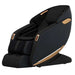 Sasaki 7 Series Intelligent 3D massage chair in black, angled view