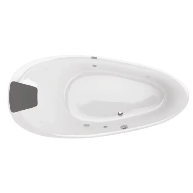 white Artize tiaara oxypool bathtub with jets