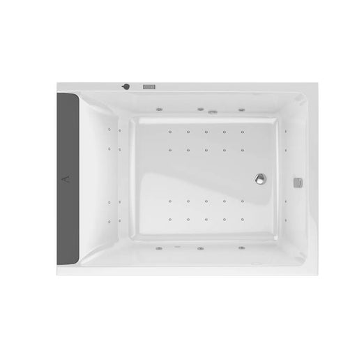 Artize lexa whirlpool bathtub in white