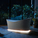 Artize tiaara avant garde white bathtub