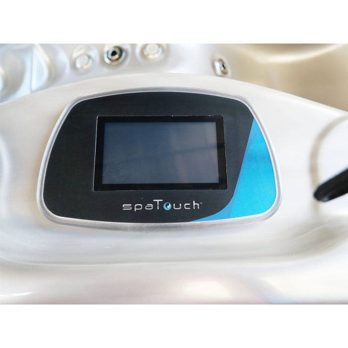 Balboa Spa Touch II control panel on the Jaquar Breva hot tub