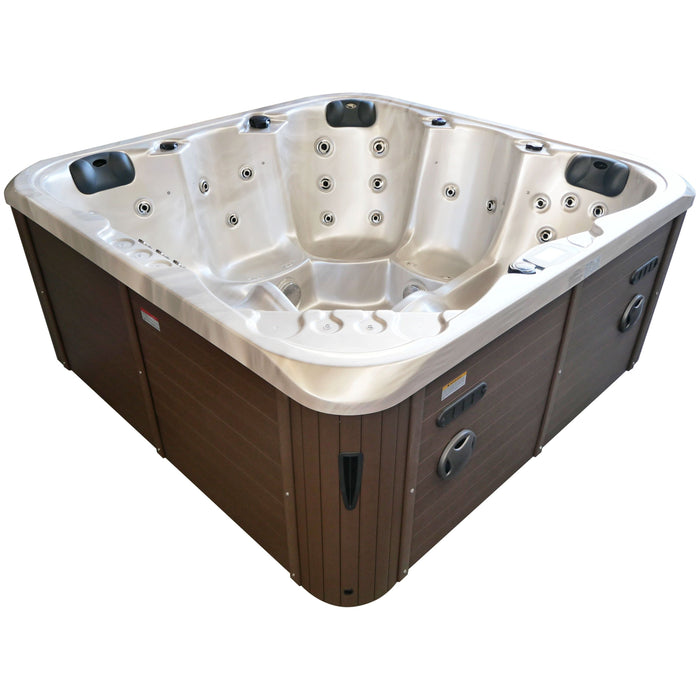 Jaquar Breva hot tub interior seating and jets