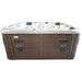Jaquar Breva hot tub with underwater LED lighting