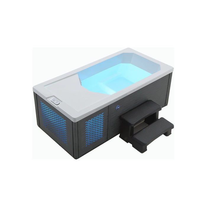 Canadian Spa Company Great Lakes Chill Therapy tub with underwater lighting