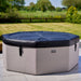 Wave Como 6 Person hot tub in pebble white, with cover