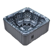 North River Spas Hydro hot tub interior seating and jets