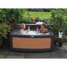 RotoSpa DuoSpa hot tub installed on patio