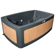 RotoSpa DuoSpa S240 2 person hot tub in dark grey finish