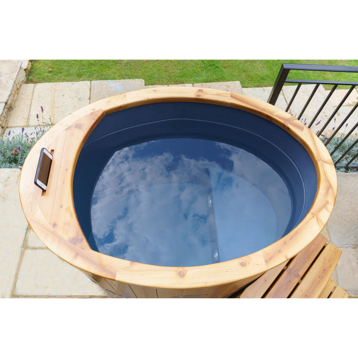 Emperor Timber Ice Bath Oval Shape With Cooler