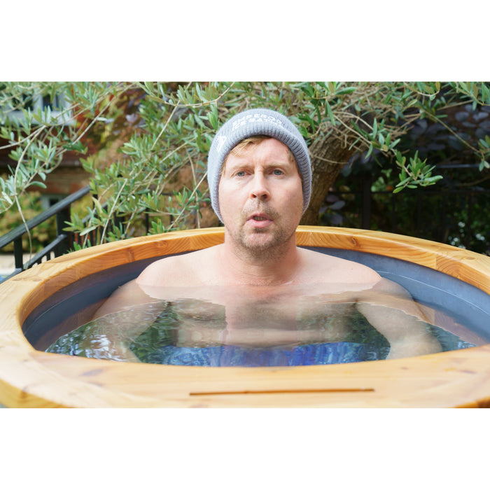 Emperor Timber Ice Bath Oval Shape With Cooler