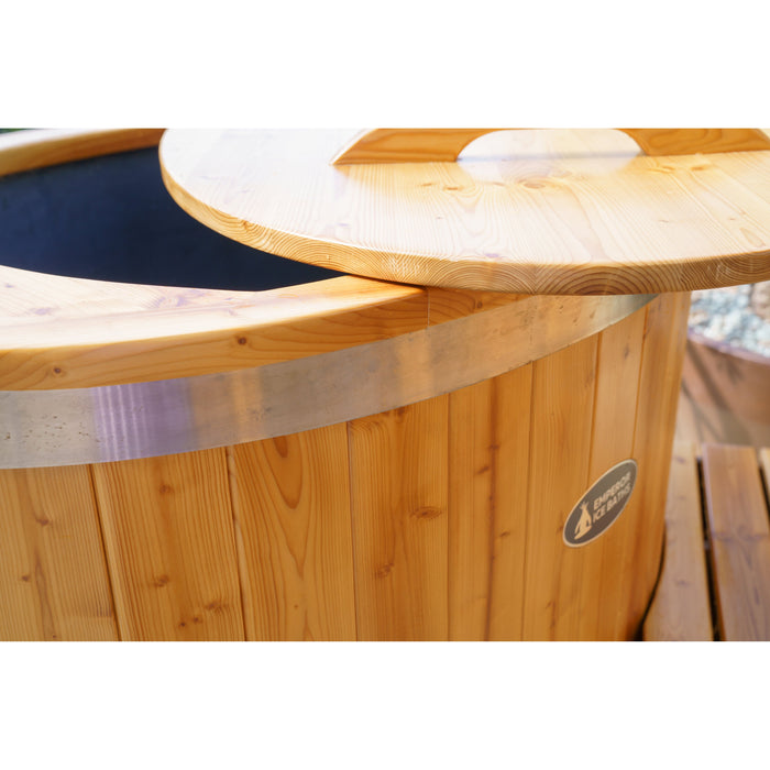 Emperor Timber Ice Bath Oval Shape With Cooler