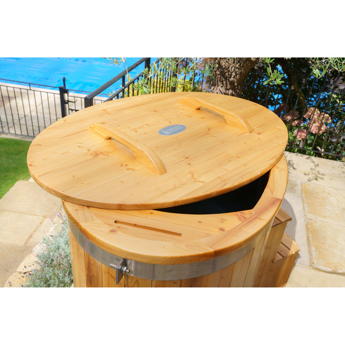 Emperor Timber Ice Bath Oval Shape With Cooler