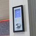 Fonteyn Marriott 220 sauna, glass door detail