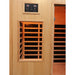Canadian Spa Company Tremblant infrared sauna front window