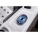 Rhodes hot tub with LED lighting