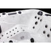 Rhodes hot tub interior seating and jets