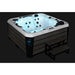 Rhodes 5 person hot tub with 54 jets, front view