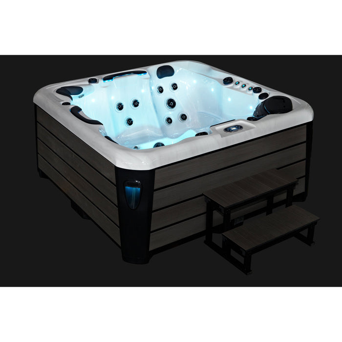 Rhodes Hot Tub With 54 Jets, 5 Person