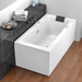Jaquar fonte white 160 water system bathtub
