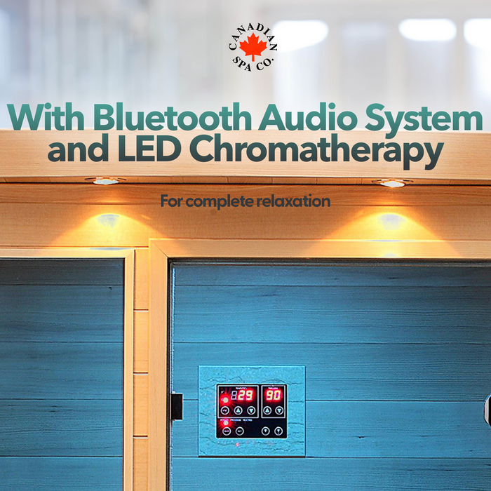 Canadian Spa Company Chilliwack infrared sauna control panel