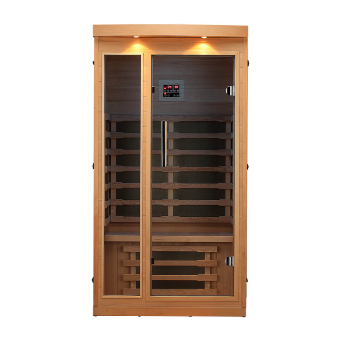 Canadian Spa Company Chilliwack infrared sauna, interior view