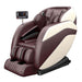 Sasaki 8 Series Royal 6R Hand massage chair in coffee beige, front view
