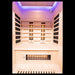 Miracle sauna 2 person far infrared with purple light